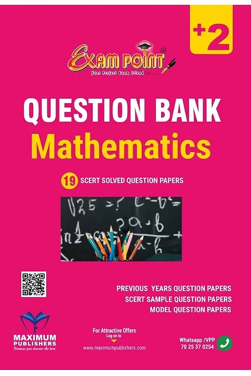 PLUS TWO MATHEMATICS QUESTION BANK